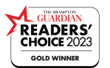 Brampton Guardian Readers' Choice 2023 Gold Winner