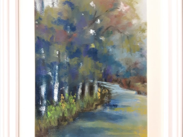 Road - 9×12 - Soft Pastel - $100