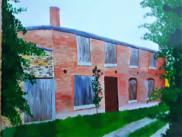 McMurchy Woolen Mill, est. 1887, Huttonville/Brampton - $200 - 11 x 14 - Oil on canvas