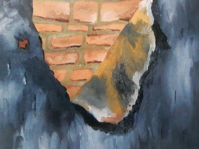 Room With A View, NYC - $200 - 8 x 10 - Oil on canvas