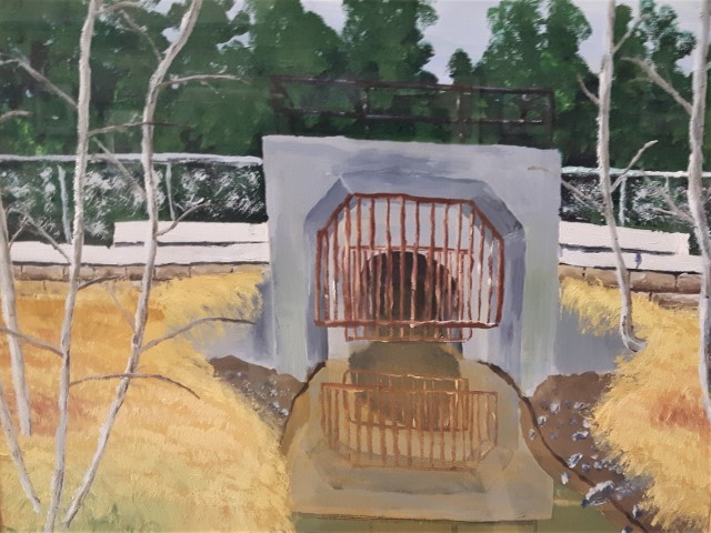 Taylor Creek #1, Don Valley, Toronto - $200 - 11 x 14 - Oil on canvas