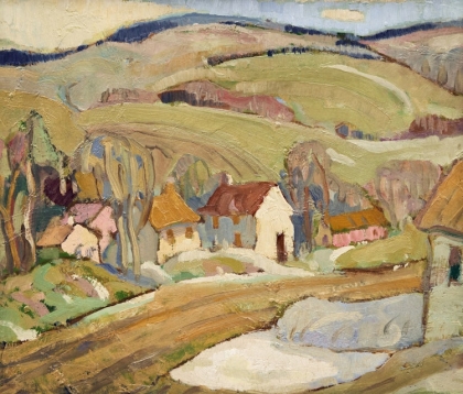 Painting by Nora Collyer