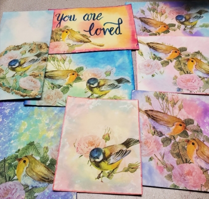 Découpage Cards